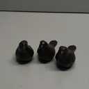 ZOOFOX 3 Pack Cast Iron Door Stopper, Decorative Door Stop, Heavy Duty Rustic Bird Door Stop Wedge for Carpet, Tile, Concrete or Wooden Floor