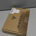 M MAELREG Mens Golf Shirts Short Sleeve Chest Print Stripe Moisture Wicking Dry Fit Casual Collared Mens Polo Shirts (X-Large, Light Grey)