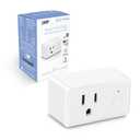 Feit Electric Smart Wi-Fi Plug, Works with Alexa and Google Home, No hub Required, 2.4 Ghz Network Only, Remote Control from Anywhere 15 Amp, Indoor Outlet for Home Appliances
