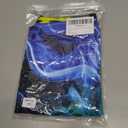 UNICOMIDEA 6-16T Boys Pants Girls Funny Joggers Sports Sweatpants with Drawstring (10-12 Years, 01 Black Green 02)