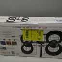 Antennas Direct ClearStream 4V Indoor Outdoor TV Antenna, UHF VHF, Multi-Directional, 70+ Mile Range, 4K 8K UHD, NEXTGEN TV  w/ 20-inch Mast (Black)