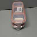 2 x Bandesun Stainless Steel Snack Containers for Kids & Adults, 1 Pack Leek Proof Metal Bento Lunch Box with lids, Lunchable Containers for Travel, School, Home - Stackable Bento Snack Box