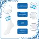 2 Pairs Bride Socks For Wedding Day,Stylish Cotton Bride To Be Socks Women,Bachelorette Party Favor,Bridesmaid Gift (White)