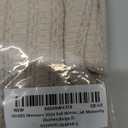 OUGES 2025 Fall Sweater Dress for Women Crew Neck Long Sleeve Knit Lightweight Casual Dresses (Large, Beige)