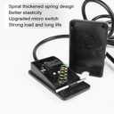 Foot Switch, Foot Operated Pedal Controller Power Switch Woodworking Machine Control, 5-ft Cable with Piggyback Plug, Deadman Style