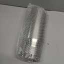 LCGP 3 Inch Inlet Exhaust tip 4" Inch Outlet 12" Long Clamp On Stainless Steel Exhaust Tailpipe Tip for Truck Polished