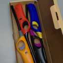 4 Pack Candle Lighter Long Lighters, Refillable Butane Lighters for Candle Camping Fireplace Party BBQ Grill(No Fuel)