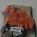 Adults Costume Striped T-shirt Hat Straps Pants Outfit Halloween Cosplay Uniform Set (Small)