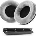 MMX300 DT770 Ear Pads Compatible with Beyerdynamic DT770S/DT770M/DT770Pro/DT770 Pro HT/DT 790/DT797/DT880/DT880 Pro/DT880 Pro HT/DT990/DT990 Pro/HS200/HS400 Replacement Headband Earpads