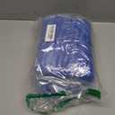 Hitituto Shoe Covers Disposable Non-slip for Indoors -200 Pieces (100 Pairs) Waterproof Premium CPE Booties Shoes Protectors Coverings, fits up to size 11 US Men and 13 US Women, Blue, Large