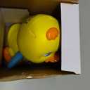 JOYIN Baby Toys Duck, Infant Dancing Crawling Musical Toys 18+ Months, Tummy Time Light Up Learning Duck with Music & Lights, Baby Easter Basket Stuffers Gifts, 6.6 Inch
