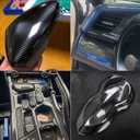 6D Carbon Fiber Vinyl Self Adhesive Film Wrap Roll Bubble Free Air Release Technology DIY Wrap Film for Motor Interior (1ft x 10ft, PVC)