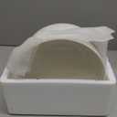 MALACASA Large Serving Bowls - 60 OZ (8") Salad Bowls Set of 2, White Mixing Bowls for Kitchen, Soup, Pasta and Dinner, Large Salad Bowls Set, Dishwasher & Oven Safe, Series REGULAR