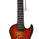 23" Acoustic Guitar, Kids 6 String Toy Guitar - Realistic Steel Strings - Beginner Practice First Musical Instrument for Children, Toddlers (Cherry Sunburst), Miniature