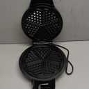 Mueller Heart 5 Waffle Maker, Norwegian Waffle Iron, Adjustable Browning Control & Nonstick, Cool Touch Handle, Easy to Clean, Small Kitchen Appliances