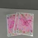 YYaaloa 30pcs Pink Goodie Bags Party Favor Plastic Candy Gift Bags Bulk for Birthday Baby shower Return Gift (Butterfly B 30pcs)