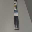 Ceiling Curtain Track 6ft to 9ft, Adjustable Curtain Track Ceiling/Wall Mount, Heavy Duty Aluminum Curtain Track Rods with Roller Hooks - Curtain Rail System for Grommet/Pleated Drape, Black