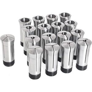findmall 5C Collet Set 17 Piece 1/1611/16 Inch By 16Ths