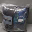 JQinHome Full Galaxy Comforter Sets 6 Piece Bed in A Bag, Outer Space Themed Bedding for Children Boy Girl Teen Kids,1 Comforter, 1 Flat Sheet, 1 Fitted Sheet, 2 Pillowshams, 1 Cushion Cover(Blue)