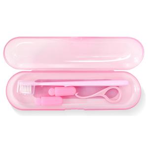 Orthodontic Care Kit for Invisalign Users V-Shape Toothbrush, 2 Flavored Chewies, Aligner Removal Tool, Breathable Retainer Case  Portable Dental Cleaning Set for Travel & Daily Use