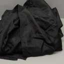 2 Pack Black Table Covers – 29"x72" Rectangular Fitted Tablecloths for Events, Parties, and Banquets