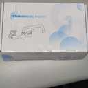 BWE Kitchen Faucet Wall Mount Commercial Sink Faucet Kitchen Utility Laundry 8 Swivel Spout 2 Dual Handle Restaurant Chrome Mixer Tap