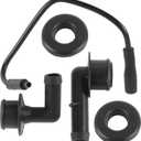 AUTOKAY 53013360AA PCV CCV Vent Valve Elbows Grommet and Crankcase Vent Tube Breather Hose Kit Fit for Jeep Grand Cherokee Wrangler 2000-2004 Cherokee 1997-2001