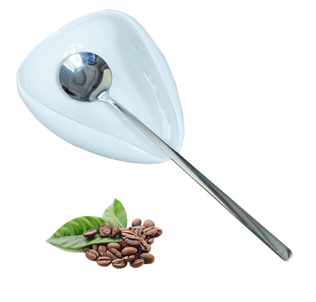 Coffee Spoon Rest, Counter Spoon Holder for Coffee Tea Spoons Stirrers, Mini Coffee Station Table, Coffee Bar Accessories