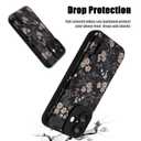 Ufbara Compatible with iPhone 16 Case for Women Men, Cute Flower