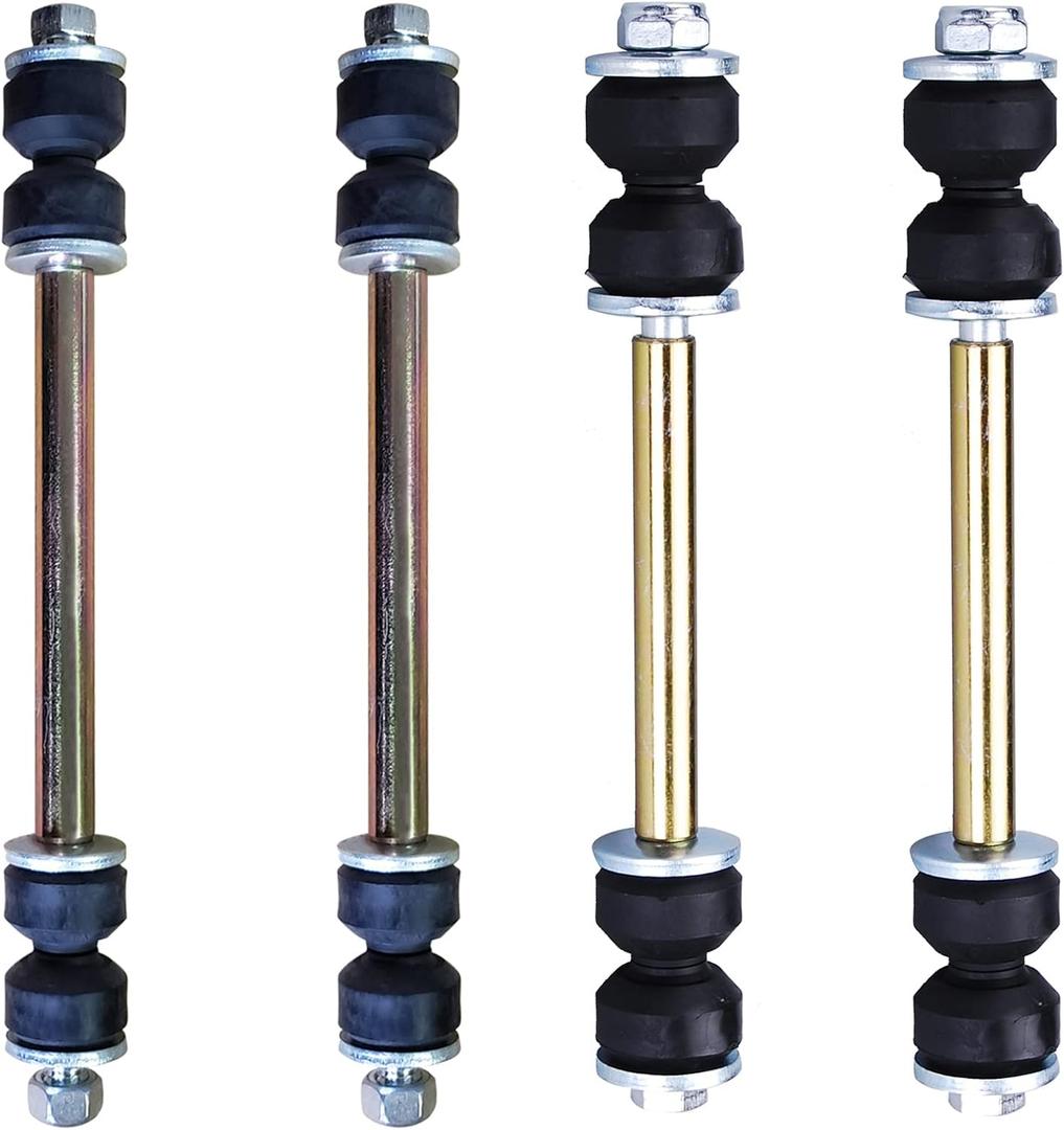 Front and Rear Sway Bar Links FITS for Ford Explorer 2002-2005, for Mercury Mountaineer 2002-2005, K7275 K80033 Front Rear Stabilizer Bar End Link- 4pc Set