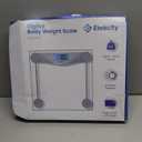 Etekcity Digital Body Weight Bathroom Scale, Large Blue LCD Backlight Display, High Precision Measurements,6mm Tempered Glass, 400 Pounds (11.9 x 11.9 x 0.95 inches, Blinding Silver)