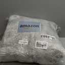 Floralux 5x7 Area Rug for Bedroom, Tie-Dye Light Grey, Living Room Shag Rugs, Non-Slip Shaggy Floor Carpet for Teens Dorm, Bedside, Playroom, Nursery, Home Decor Aesthetic