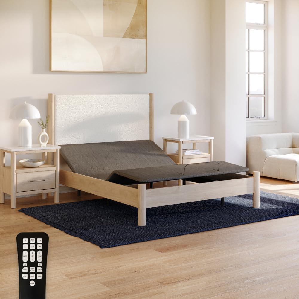 Adjustable Comfort Classic Adjustable Base - Full - Head & Foot Incline - Wireless Remote with Memory - Easy Set Up - Zero Clearance - Zero Gravity - Durable Frame