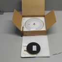 Portable LED Mushroom Table Lamp, Cordless Desk Night Light with 5200mAh Rechargeable Battery, Stepless Dimming Small Lamp with 3 Colors and Brightness Control for Bedroom/Patio/Bar/Coffee shop (Gold)