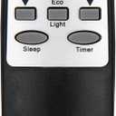 Replacement for Frigidaire Air Conditioner Remote Control RG63A1/E-ELD RG63F/EF-ELD FFRE123WAE FFRE153WAE FFRE183WAE FFRE223WAE FFRE253WAE FFRA052WAE FFRA062WAE FFRA082WAE FFRA122WAE FFRA282WAE