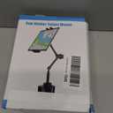Car Tablet Holder for Cup Holder with 360° Rotation Metal Long Arm