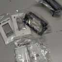 VCE Brush Wall Plate Cable Pass Through with Bracket, Decorator Cover for Low Voltage Cables - White, 2-Pack