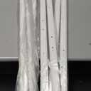 ZHDIAN A-Frame Foldable Whiteboard Stand, Height and Width Adjustable, Mobile Stand with Wheels 