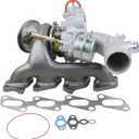 667-203 Turbo Turbocharger with Gaskets Compatible with Chevy Chevrolet Cruze 2011-2019 & Sonic 2012-2020 & Trax 2013-2021 & Buick Encore 2013-2021 1.4L 55565353