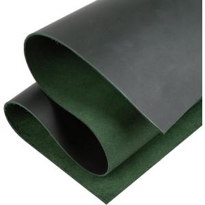 Shkira 12''X24'' Genuine Light Green Leather Sheets for Crafts - Square - 2.0MM Thick Genuine - Thick Cowhide Pieces Square - Leather Sheet for Arts and Crafts