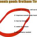 Urethane Band Saw Tires 12 inch x 7/8 inch x .095 inch 2 Pack for Craftsman Band Saws Phoenix goods