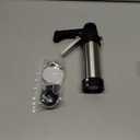 Stainless Steel Cookies Press,Cookie Press Gun Kit with 13 Cookie Discs and 8 Piping Tips for DIY Christmas Cookies Maker