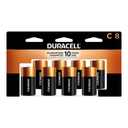 Duracell Coppertop C Batteries, 6 Count Pack, C Battery with Long-lasting Power, All-Purpose Alkaline C Battery for Household and Office Devices