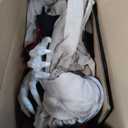 Haunted Hill Farm 5.6-Ft. Standing Pop-Up Clown Animatronic for Halloween