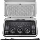 GEEKRIA Hard Shell Travel Carrying Case, EVA Protective Bag Compatible with Blackmagic Design Davinci Resolve Micro Color Panel (Dark Gray)