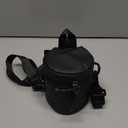 K&F CONCEPT Camera Lens Pouch Case, Waterproof Zipper Lens Protective Bag, Shockproof All-round Camera Lens Carry Bag for DSLR SLR Lens Size Below 2.9" x4.5" (D x H)