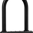 NDakter Bike Locks Heavy Duty Anti Theft, Combo Bike U Lock, 4-Digit Resettable Combination Bicycle Lock, Large U Shaped Ebike Lock for Electric Bike, Escooter, Motorcycle,Door