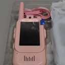 Video Walkie Talkies for Kids, 2 Pack Rechargeable Walkie Talkies for Kids, Voice Changer, 1000 Feet Range, Toys for Indoor Play, Camping, Travel, Birthday for Boys & Girls Ages 3-12 (Blue/ Pink)