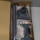 Starlink Gen 3 Mount Adapter Aluminum Alloy, 15.7" Heavy Duty Steel Pivot Pole Pipe with Adjustable Base Mount Kit Compatible with Starlink V3 Standard Dish for Roof