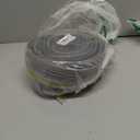 Shower Bottom Waterproof Door Rubber Sweep Trim Black Seal for Home Bathroom, 108 x 13/16 x 5/32 Inch Tee Insert Shape (Grey) (Gray)